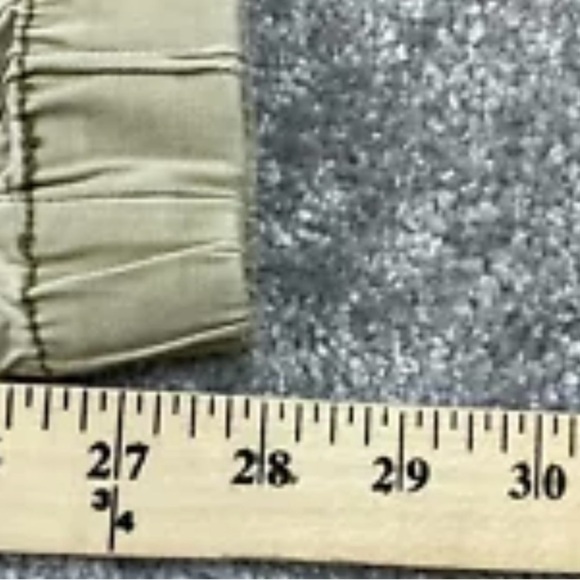 George Jogger Pants Men's Size S (28-30) Tan Elastic Waist Drawstring - Picture 8 of 8